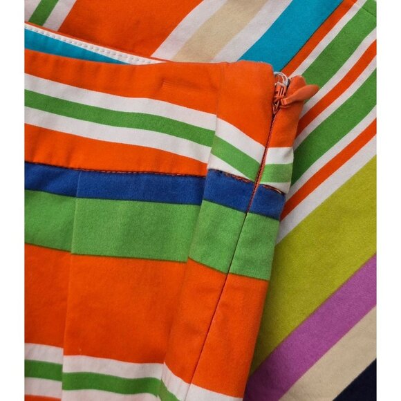 Women's - Kate Spade Multicolor Striped Skirt, Size 6 - Picture 7 of 7